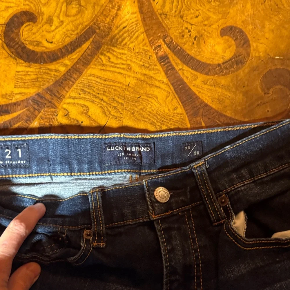 Lucky Brand Indigo Slim Fit Jeans - Picture 2 of 3